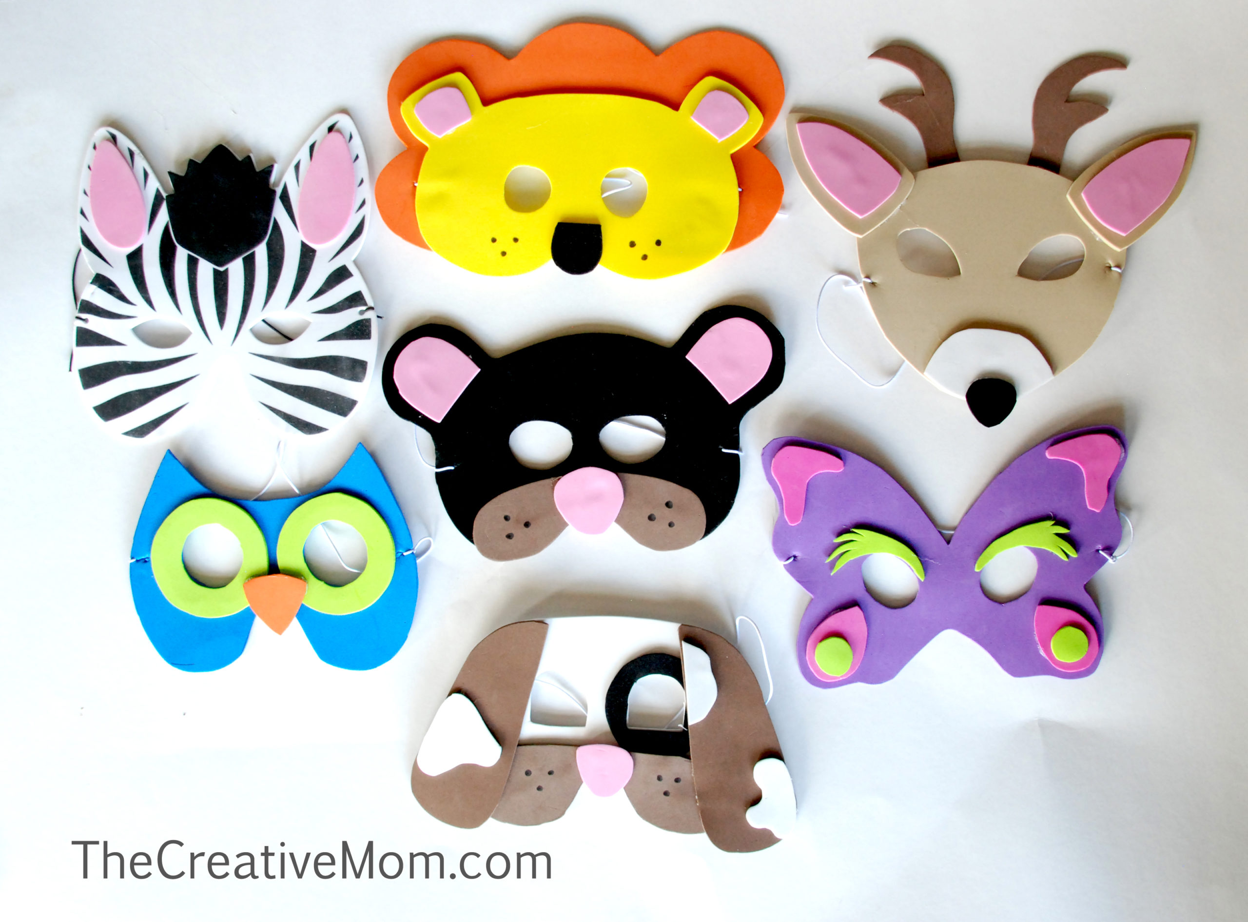 Quick And Easy Animal Masks