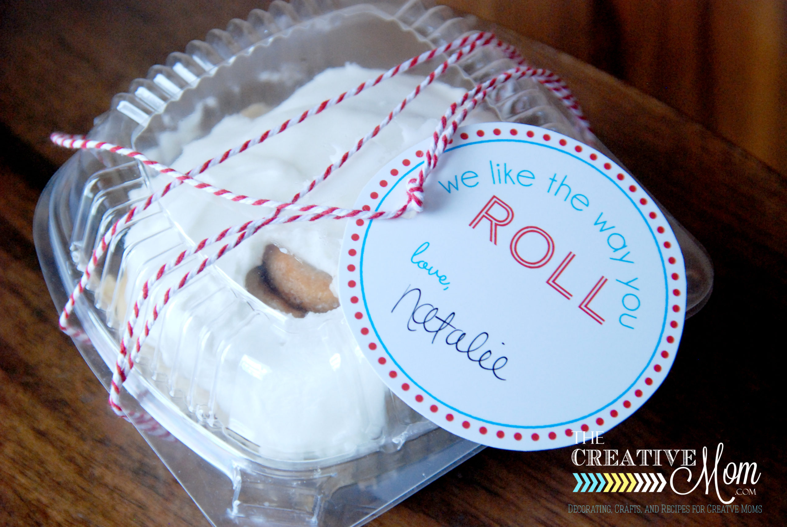 Cinnamon Roll Gift Tags {Free Printable}