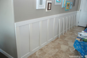 How to Install Board and Batten (the easy way) - The Creative Mom