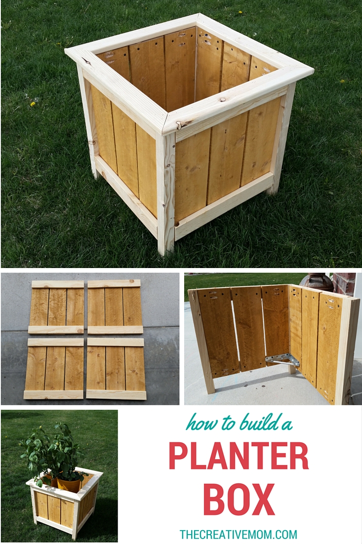 how to build planter boxes