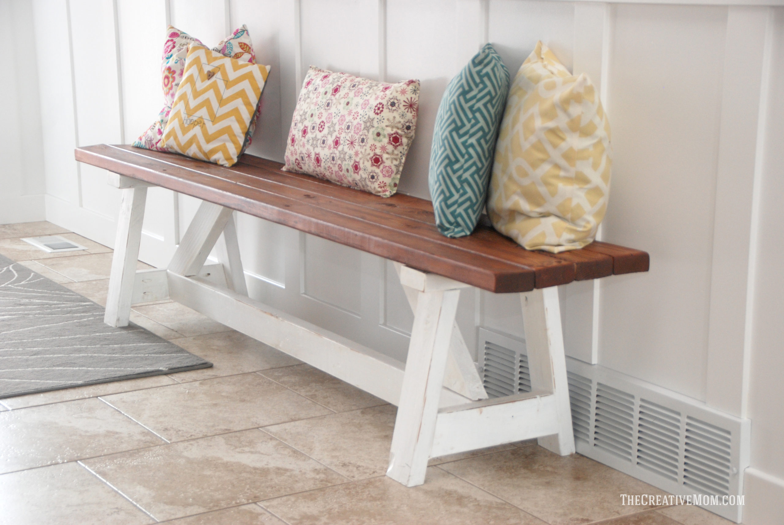 farmhouse bench