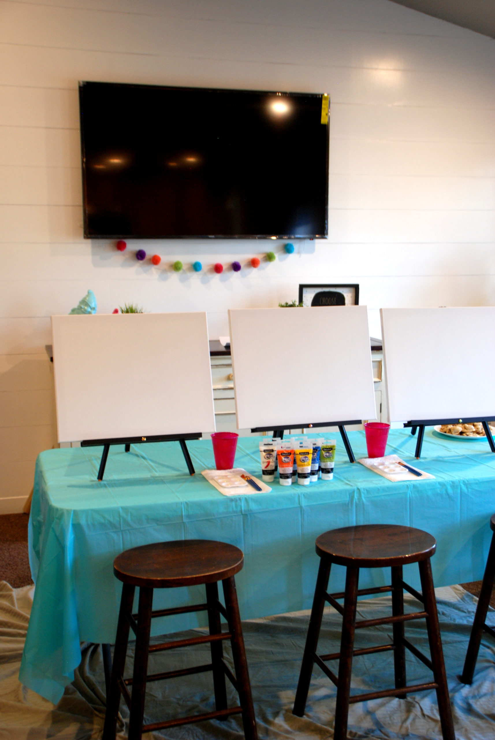 How to Host a Paint Night at Home The Creative Mom