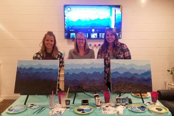 paint night at home