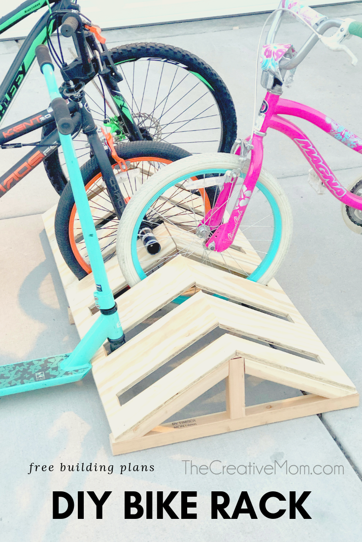 diy bicycle rack