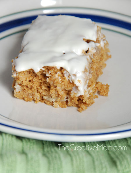 3 Ingredient Pumpkin Pie Cake Recipe - The Creative Mom