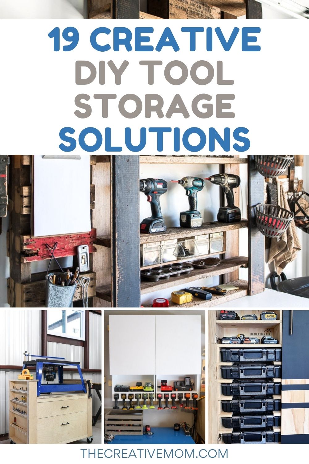 19 Creative DIY Tool Storage Solutions