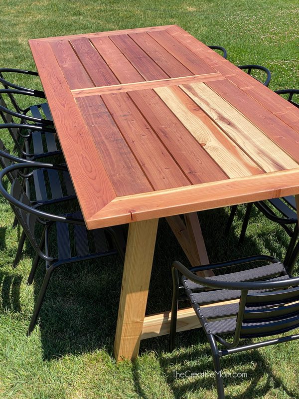 Outdoor Dining Table Building Plans